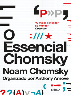 cover image of O essencial Chomsky